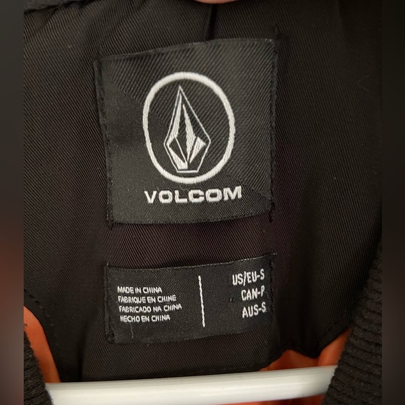 VOLCOM FIELD POLAR FLEECE JACKET Jet Black Sz Small  A4831802 - Picture 6 of 11